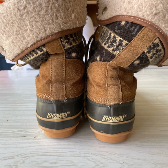 Khombu Snow Lace-Up Irene All Weather Boots - Picture 5 of 8